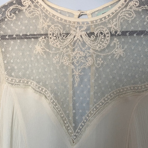 Urban Outfitters off-white mini open-back dress - Picture 7 of 16